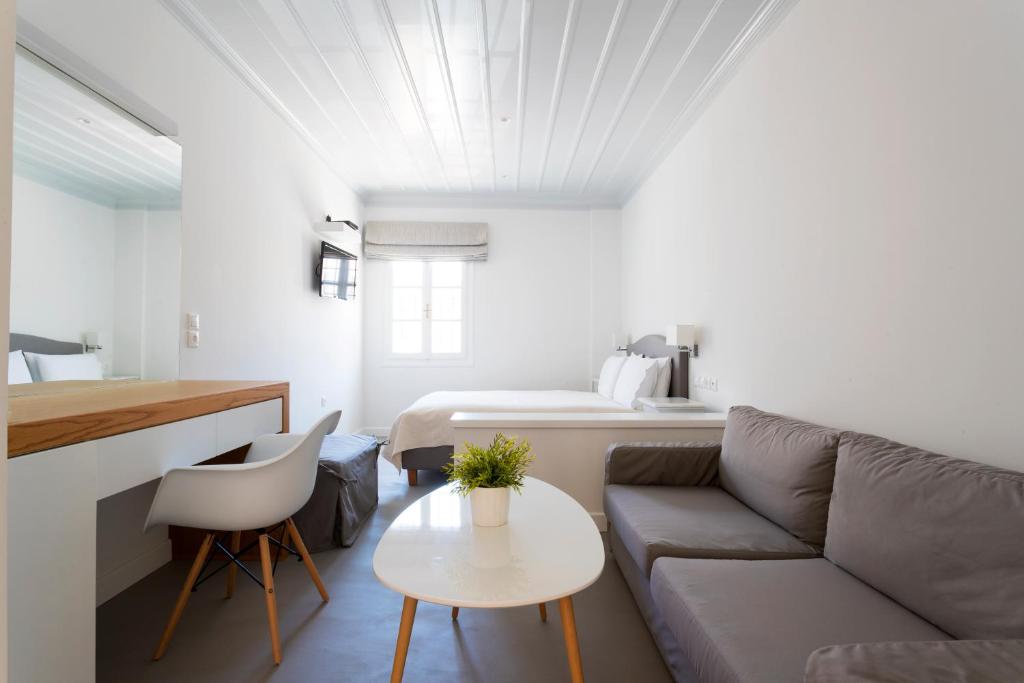 Posezení v ubytování Guesthouse Niriides