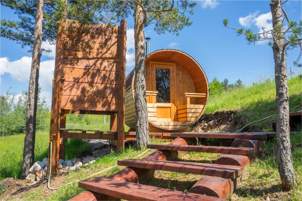 Zahrada ubytování Hotel Polar Star