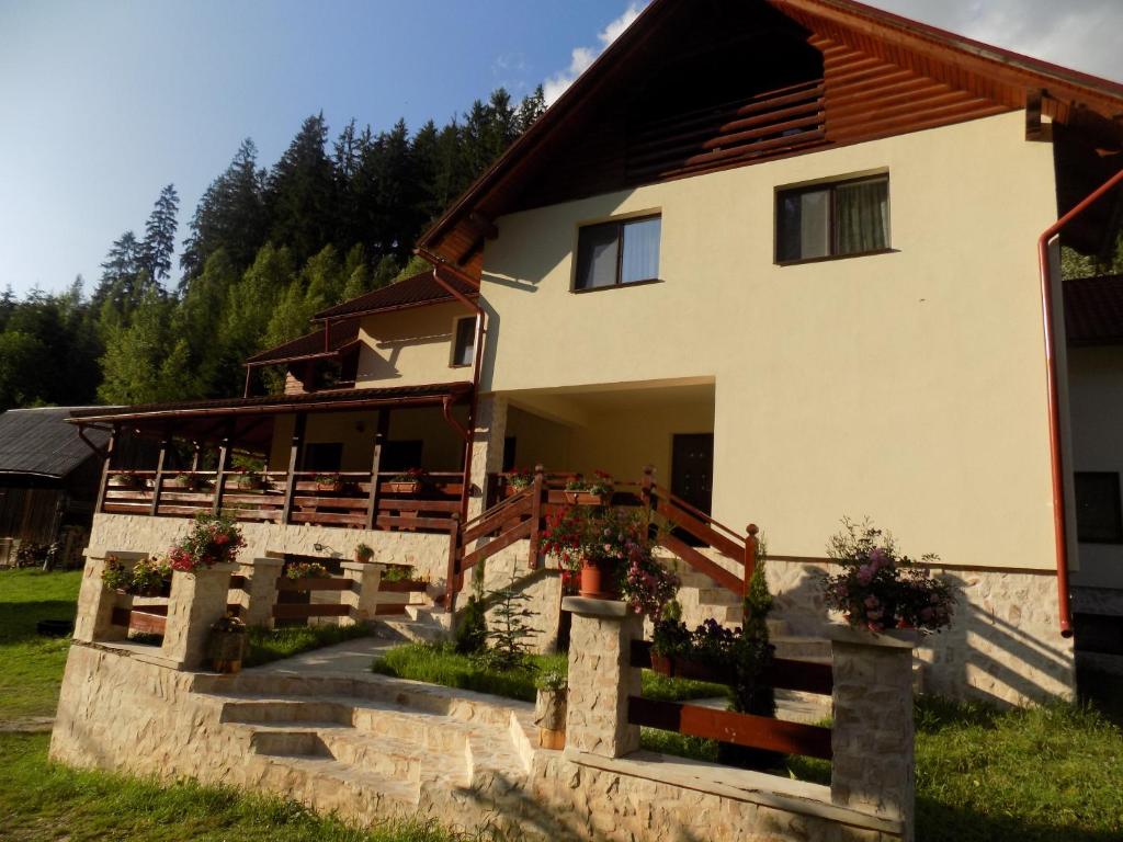 Zahrada ubytování Pensiunea agroturistică Casa Brădeana