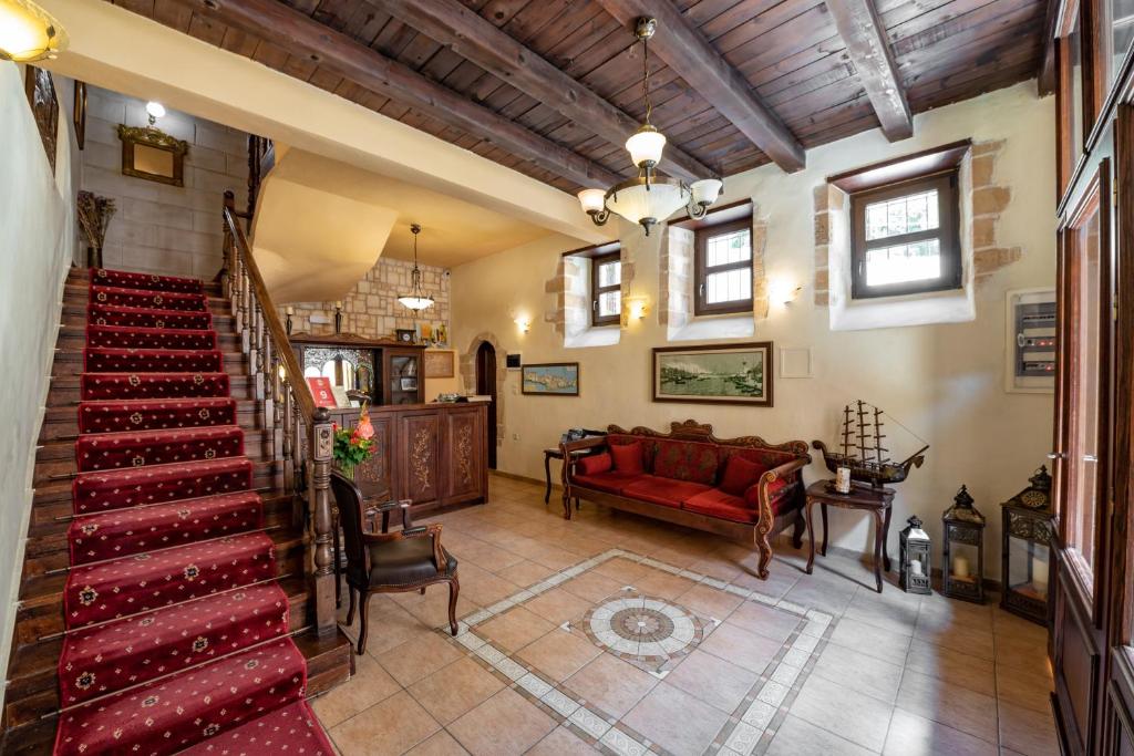 Posezení v ubytování Porto Del Colombo Traditional Boutique Hotel