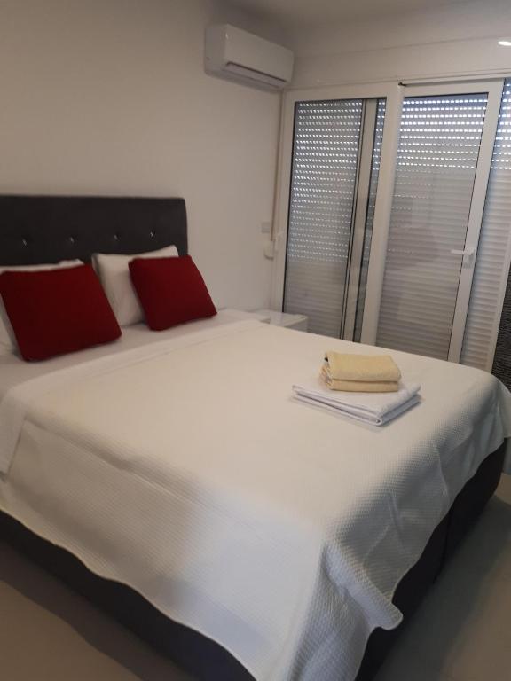 Uma cama ou camas num quarto em Villa la vie
