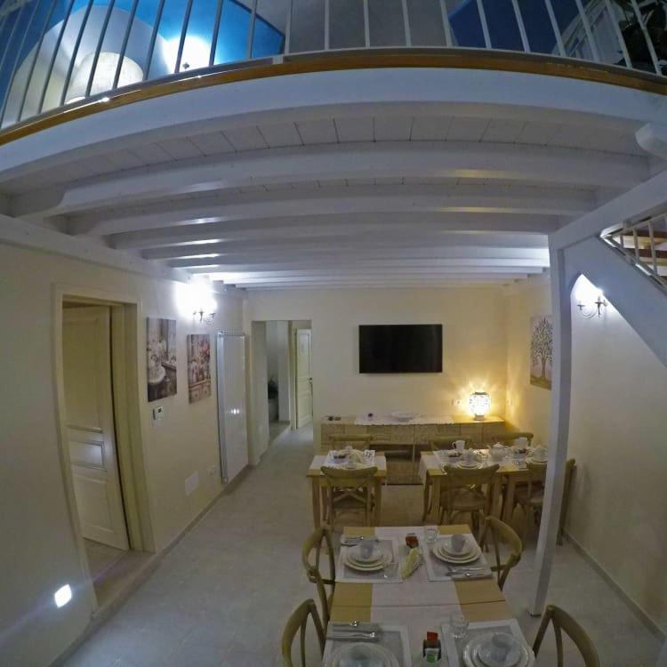 TV a/nebo společenská místnost v ubytování A casa tu zi Melu