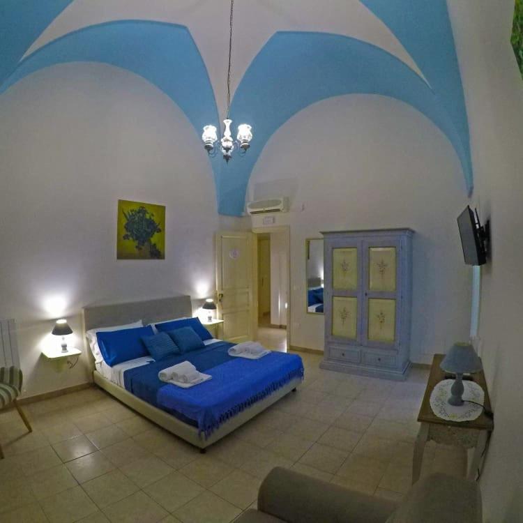 Postel nebo postele na pokoji v ubytování A casa tu zi Melu
