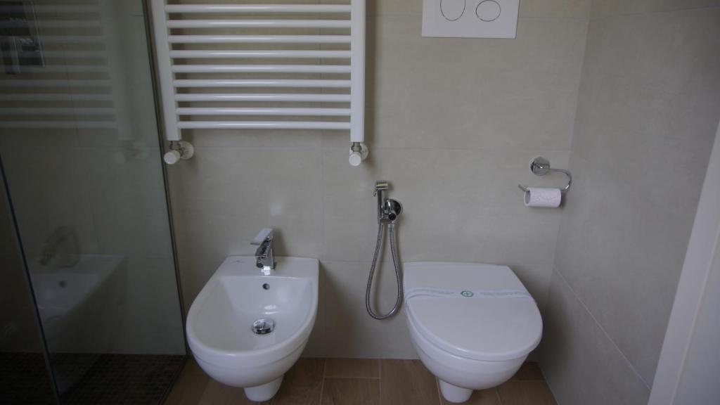 Koupelna v ubytování B&B CORTE SANT'ANGELO