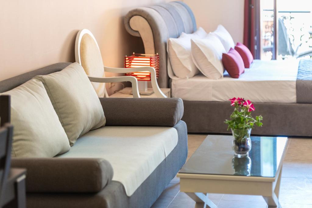 Posezení v ubytování Libre Apartments