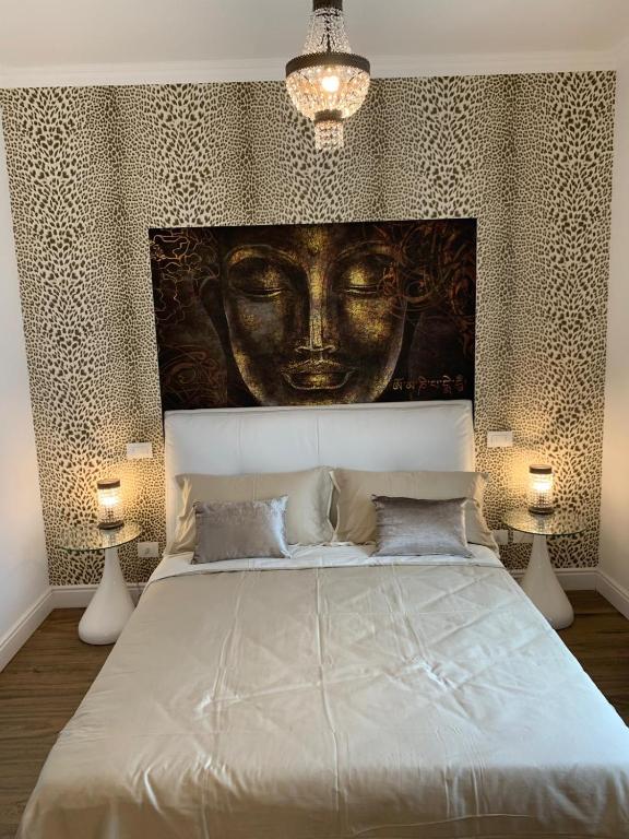 Postel nebo postele na pokoji v ubytování Luxury Suite