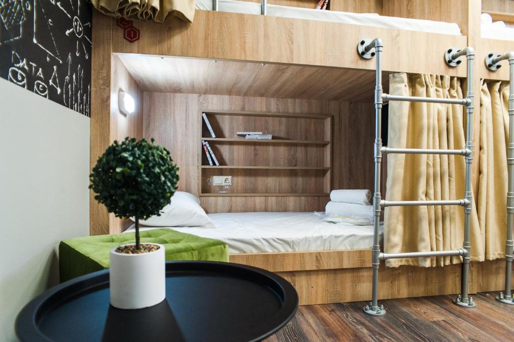 Postel nebo postele na pokoji v ubytování VALIZA HOSTEL