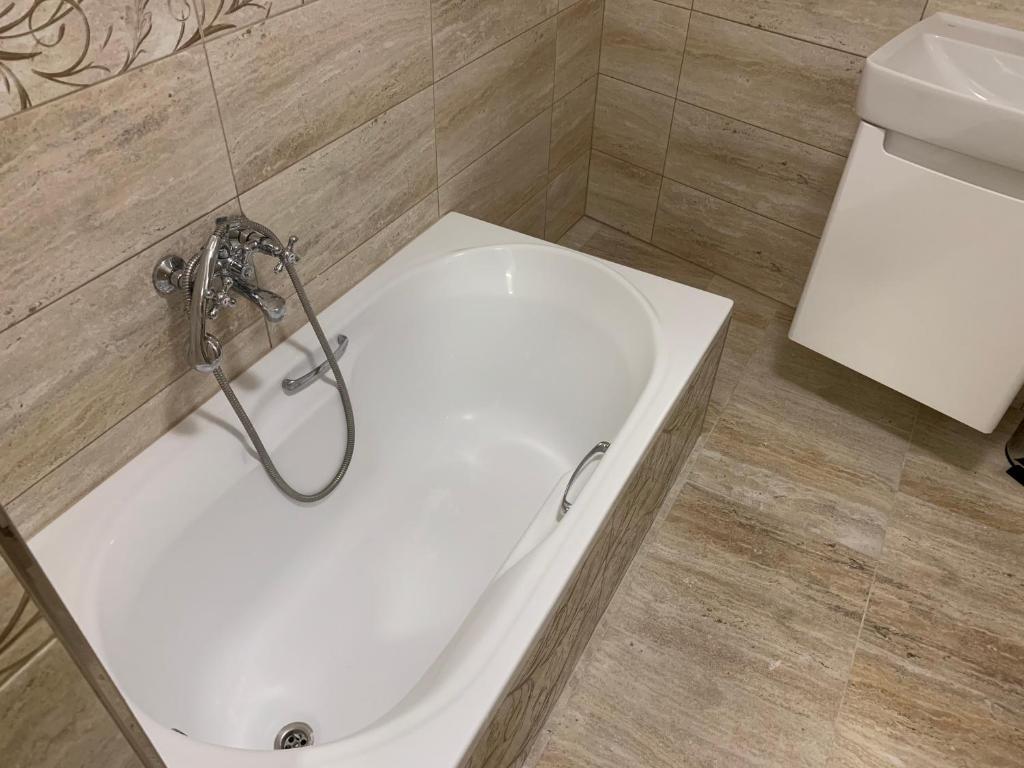 Koupelna v ubytování Mikulov Inn - Apartments Slunce
