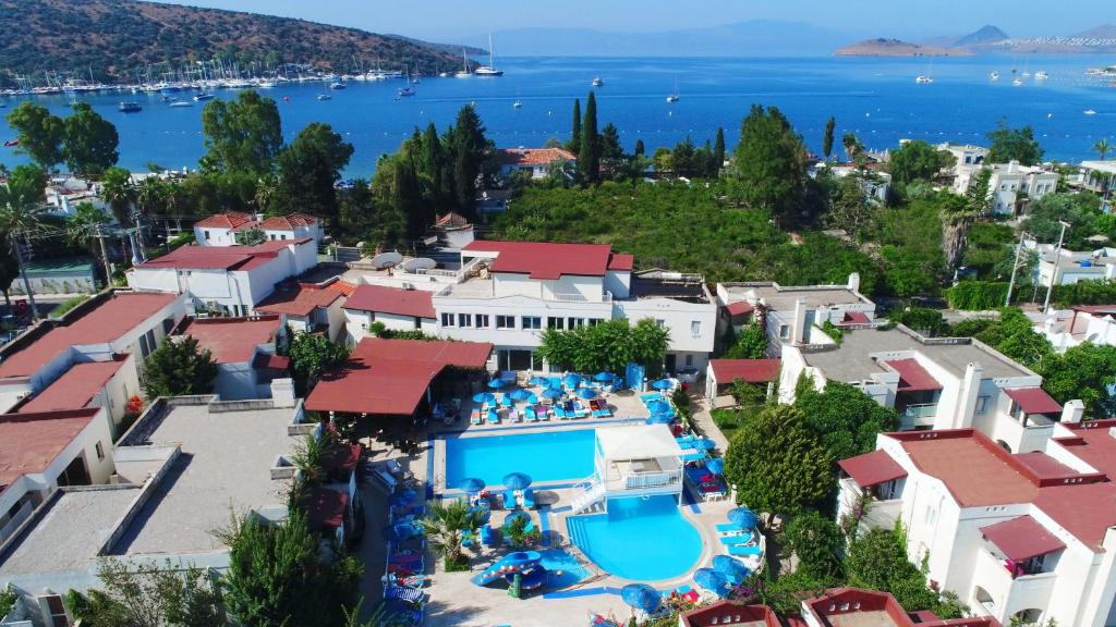 Άποψη από ψηλά του Summer Garden Suites Beach Hotel