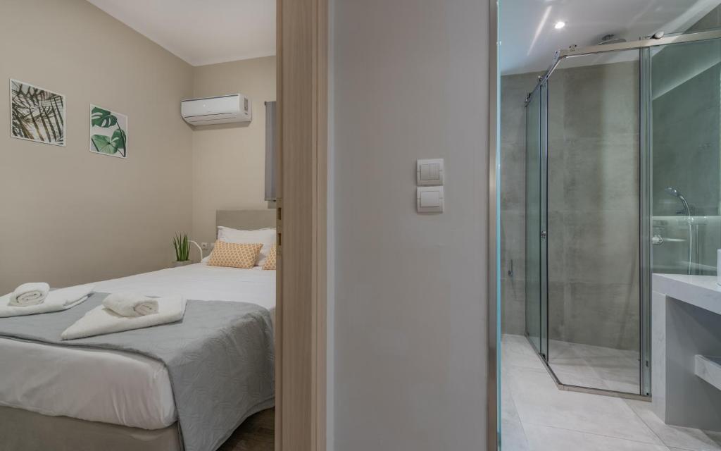 Kúpeľňa v ubytovaní Cosy apartment in the heart of the city centre