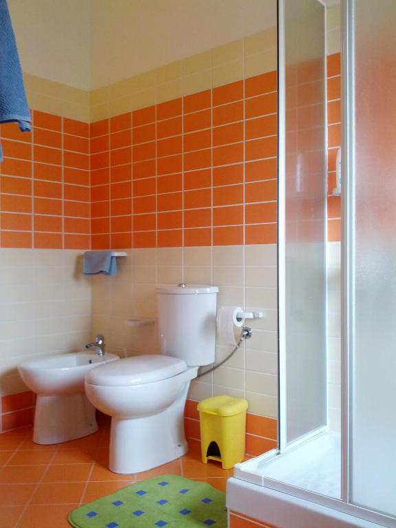 Koupelna v ubytování Nemi rooms