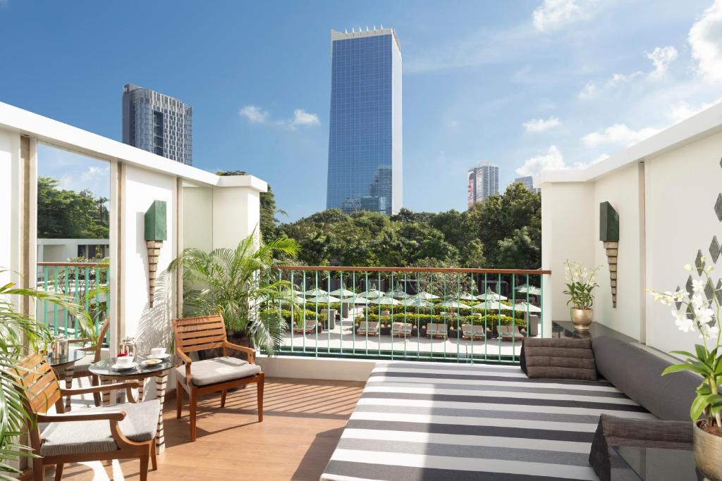 The Sukhothai Bangkok - Club Zimmer Mit Kingsize-Bett Und Balkon