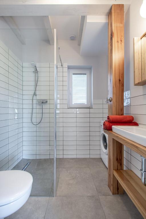 Koupelna v ubytování Domy Apartamentowe - Na Makowej