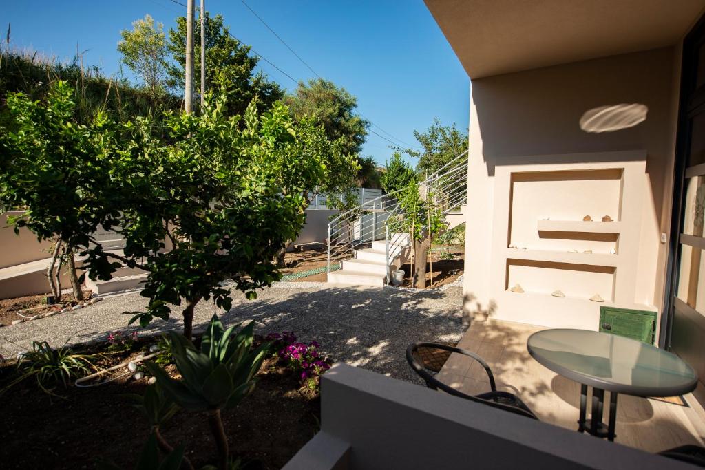 Balkón nebo terasa v ubytování Michelino House