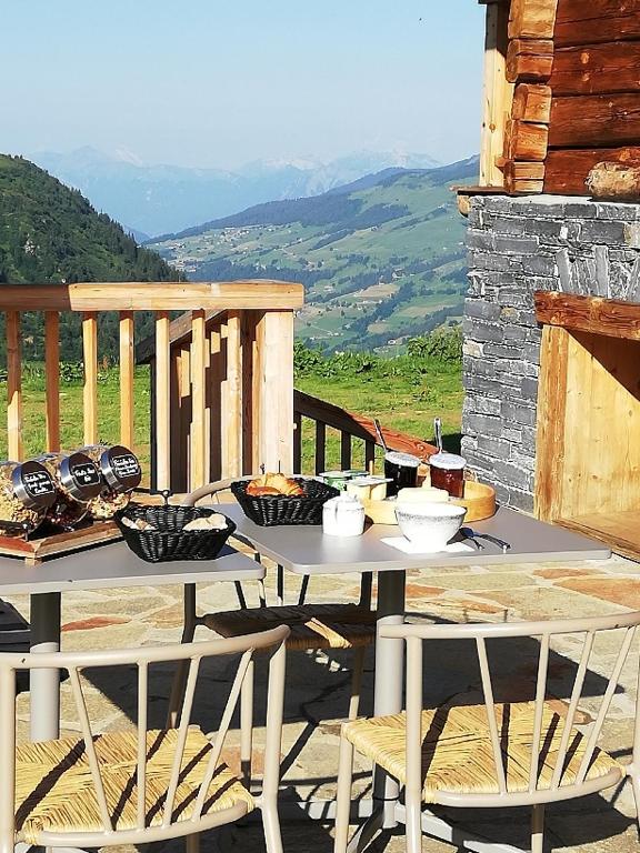 Nespecifikovaný výhled na hory nebo výhled na hory při pohledu z bed and breakfast