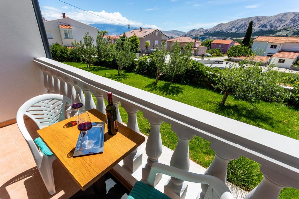 Nespecifikovaný výhled na hory nebo výhled na hory při pohledu z bed and breakfast