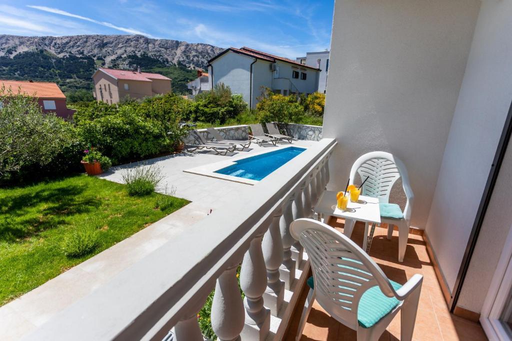 Nespecifikovaný výhled na hory nebo výhled na hory při pohledu z bed and breakfast