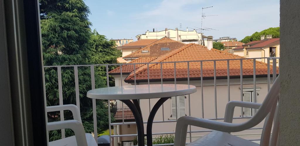 Balkón nebo terasa v ubytování Hotel Britannia Rimini Marina centro