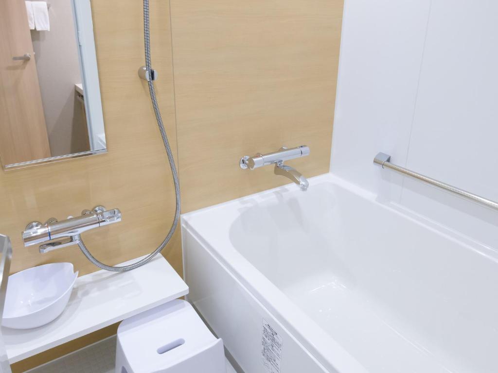 Koupelna v ubytování Nara Royal Hotel