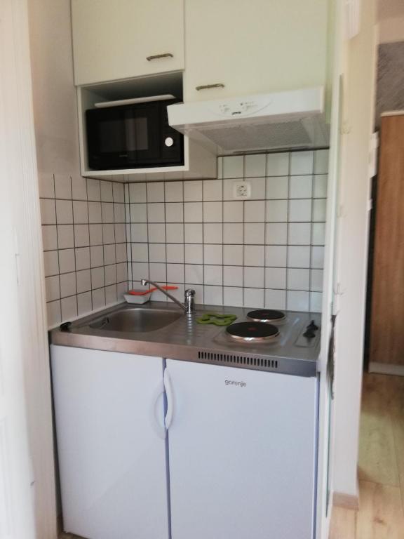 Een keuken of kitchenette bij APARTMAN LU&Scaron;ETI&#x106;