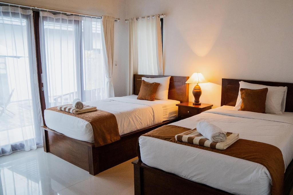 WK Gamat Garden - Deluxe Twin Room With Pool Access