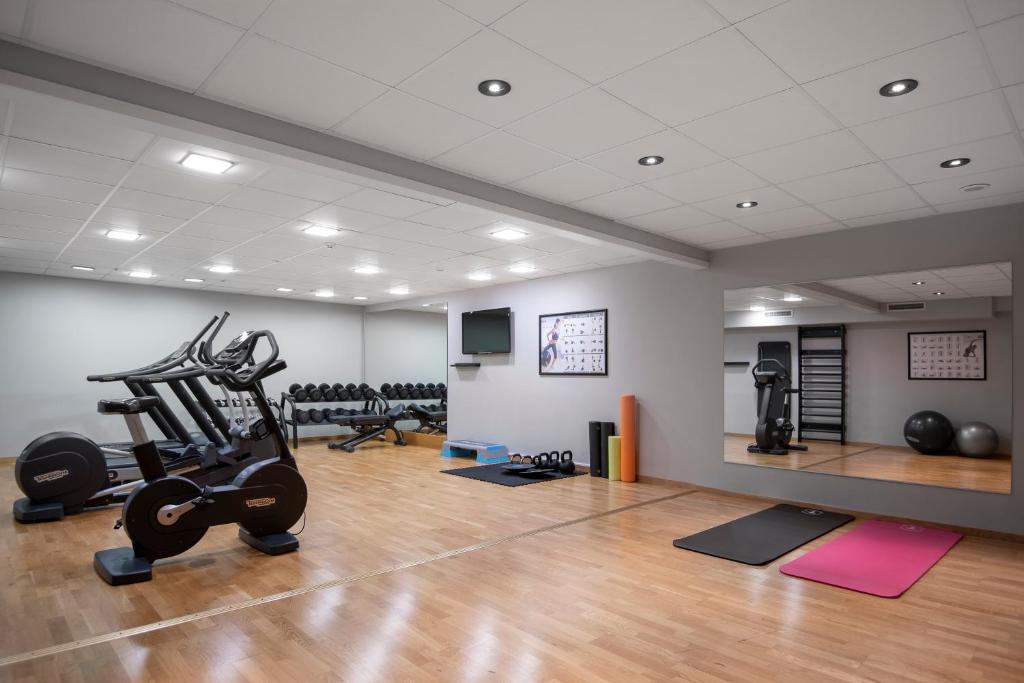 Fitness centrum a/nebo fitness zařízení v ubytování Quality Hotel Sundsvall