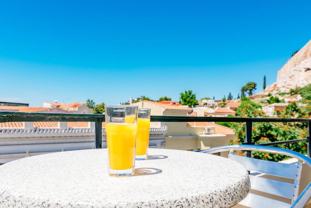 Balkón nebo terasa v ubytování Phaedra Hotel
