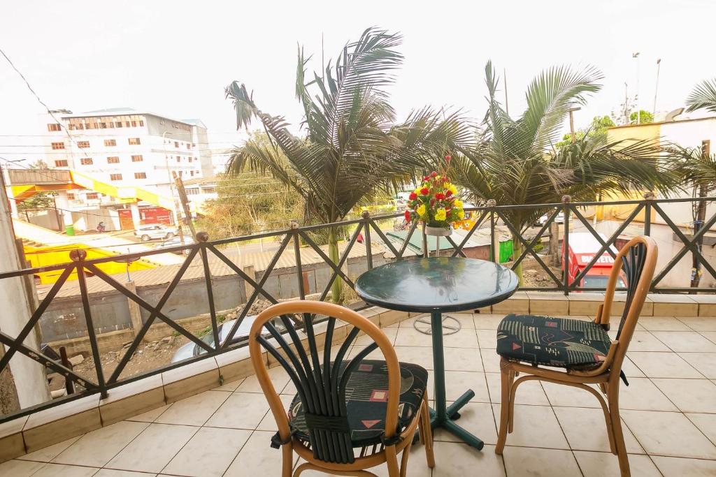 Balkón nebo terasa v ubytování Plus254 Hotel