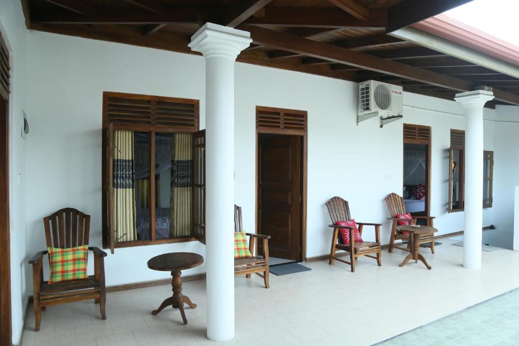Posezení v ubytování Villa Koggala