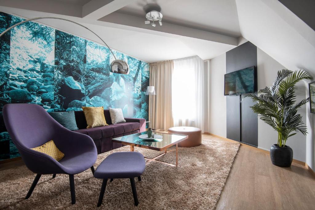 TV a/nebo společenská místnost v ubytování Quality Hotel Sundsvall