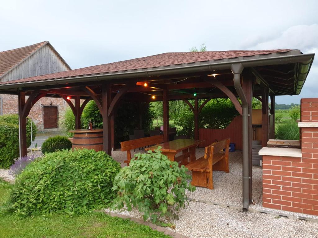 Zahrada ubytování Landhaus List