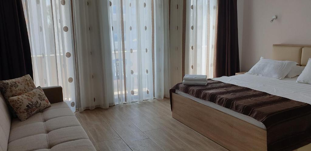 Postel nebo postele na pokoji v ubytování Hotel Solea Beach