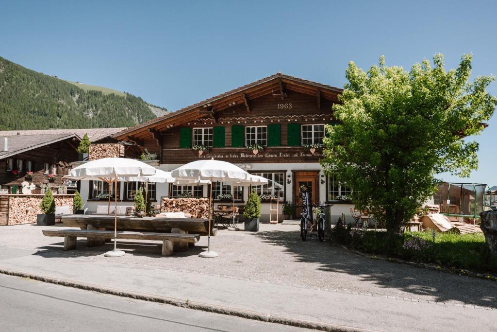 Nespecifikovaný výhled na hory nebo výhled na hory při pohledu z bed and breakfast