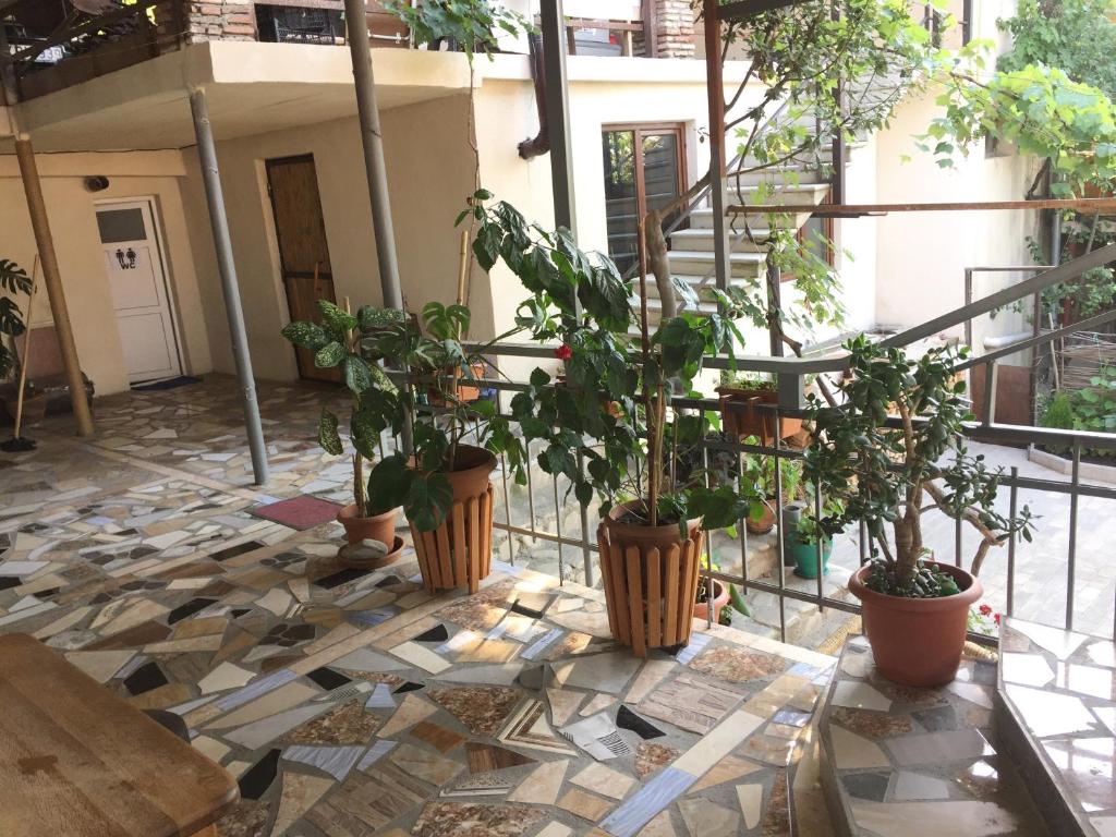 Balkón nebo terasa v ubytování Guest House Loza