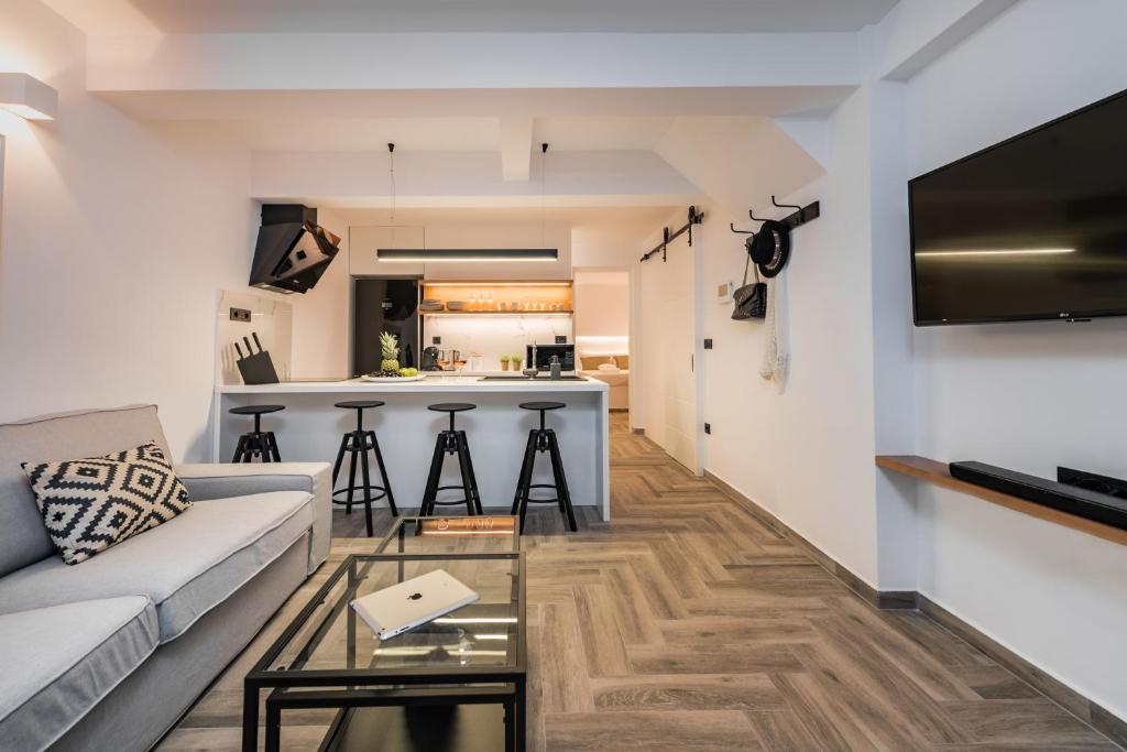 Kuchyňa alebo kuchynka v ubytovaní Santé Premium Suites
