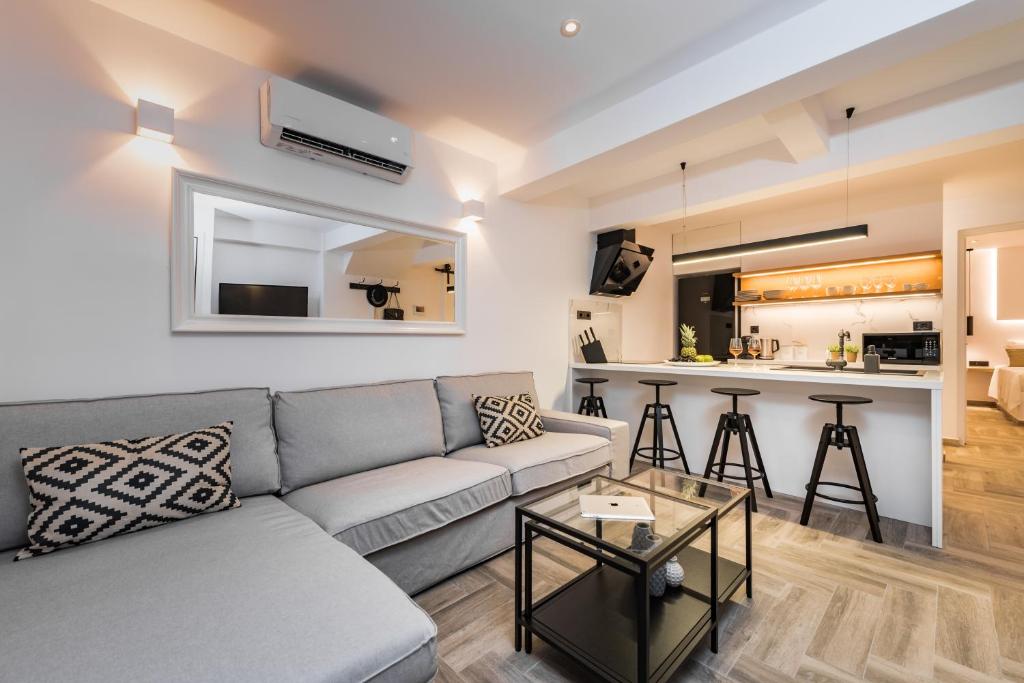 Kuchyňa alebo kuchynka v ubytovaní Santé Premium Suites