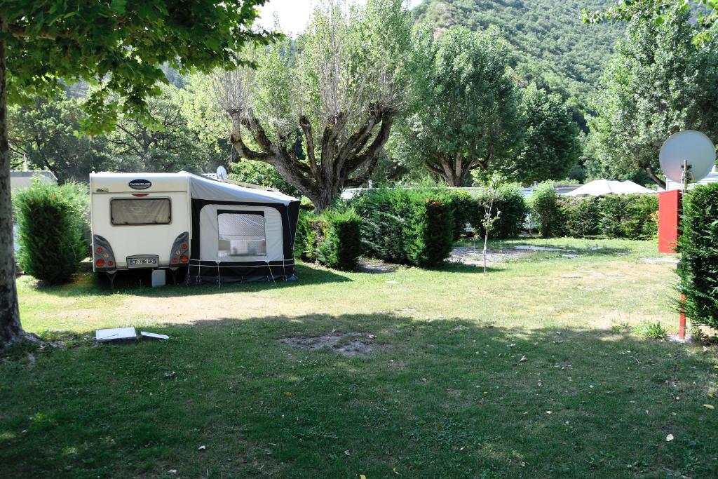 Jardin de l&#39;établissement Camping du Bourg