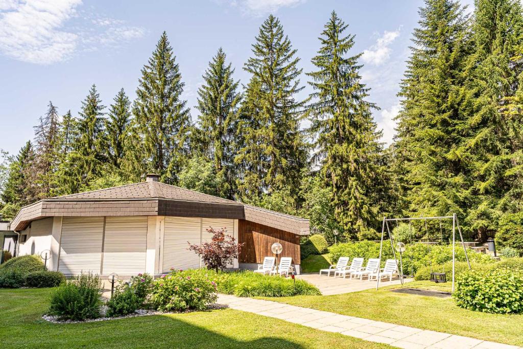 Zahrada ubytování Laax Rancho Family Apartment