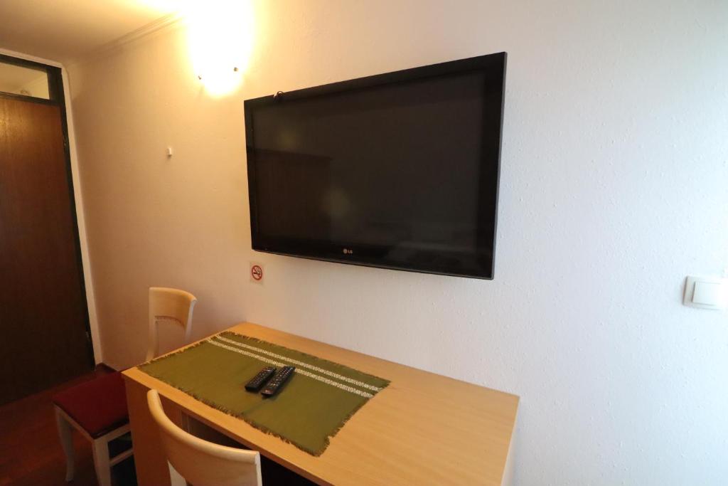 TV a/nebo společenská místnost v ubytování Pod Orehi Guest House