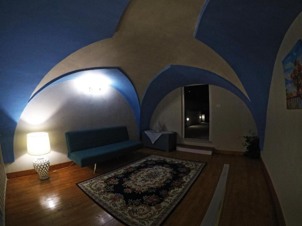Posezení v ubytování A casa tu zi Melu