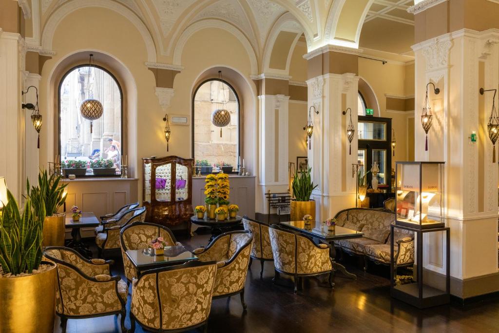 Posezení v ubytování Hotel Bernini Palace