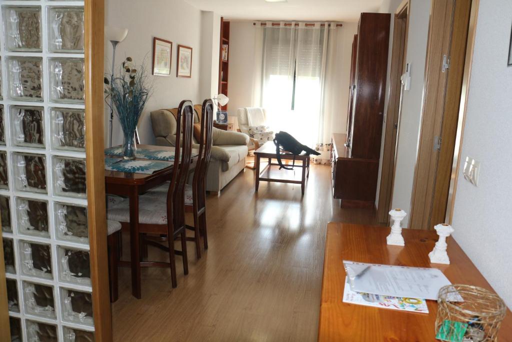 Posezení v ubytování Apartamento Toletum