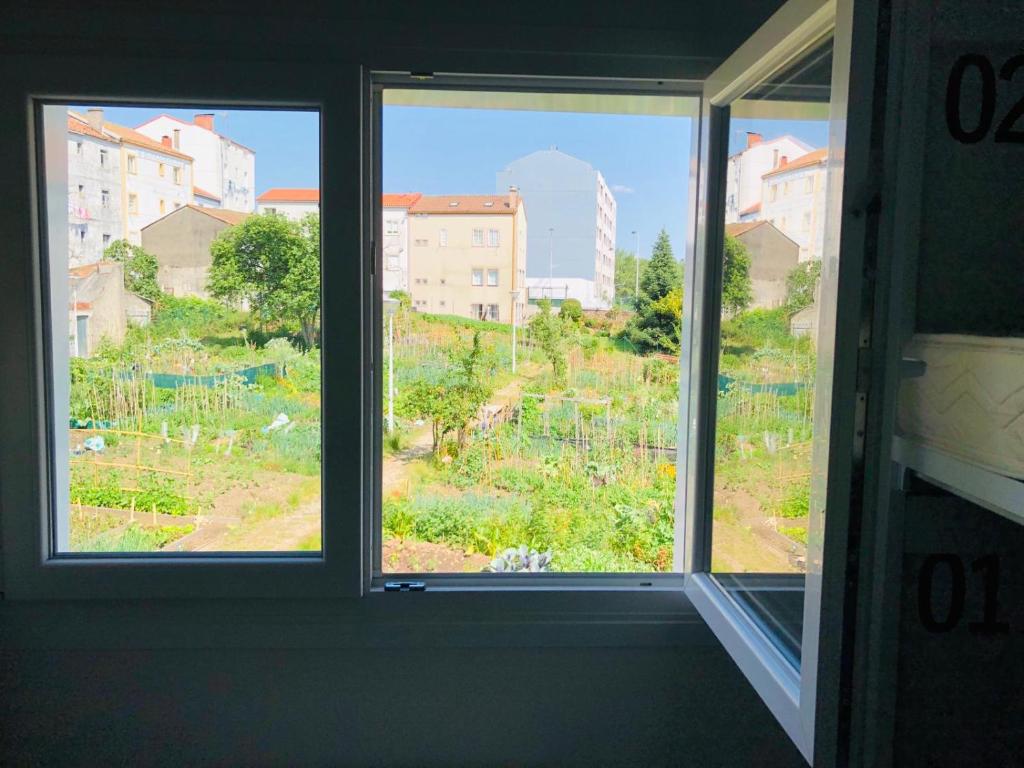 Zahrada ubytování Albergue SIXTOs no Caminho