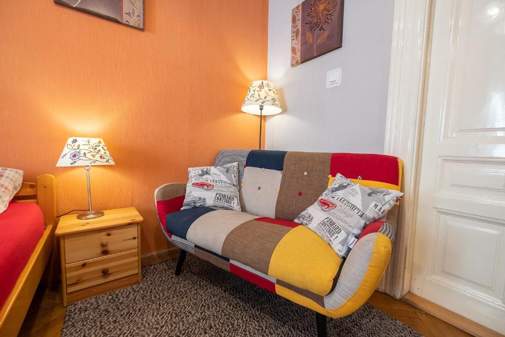 Postel nebo postele na pokoji v ubytování Pesto Hostel