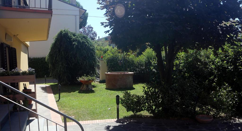 Zahrada ubytování B&B EL DUCHE