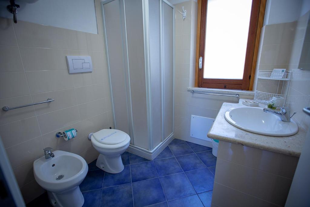 Kúpeľňa v ubytovaní Casale la Macina Residence Scopello