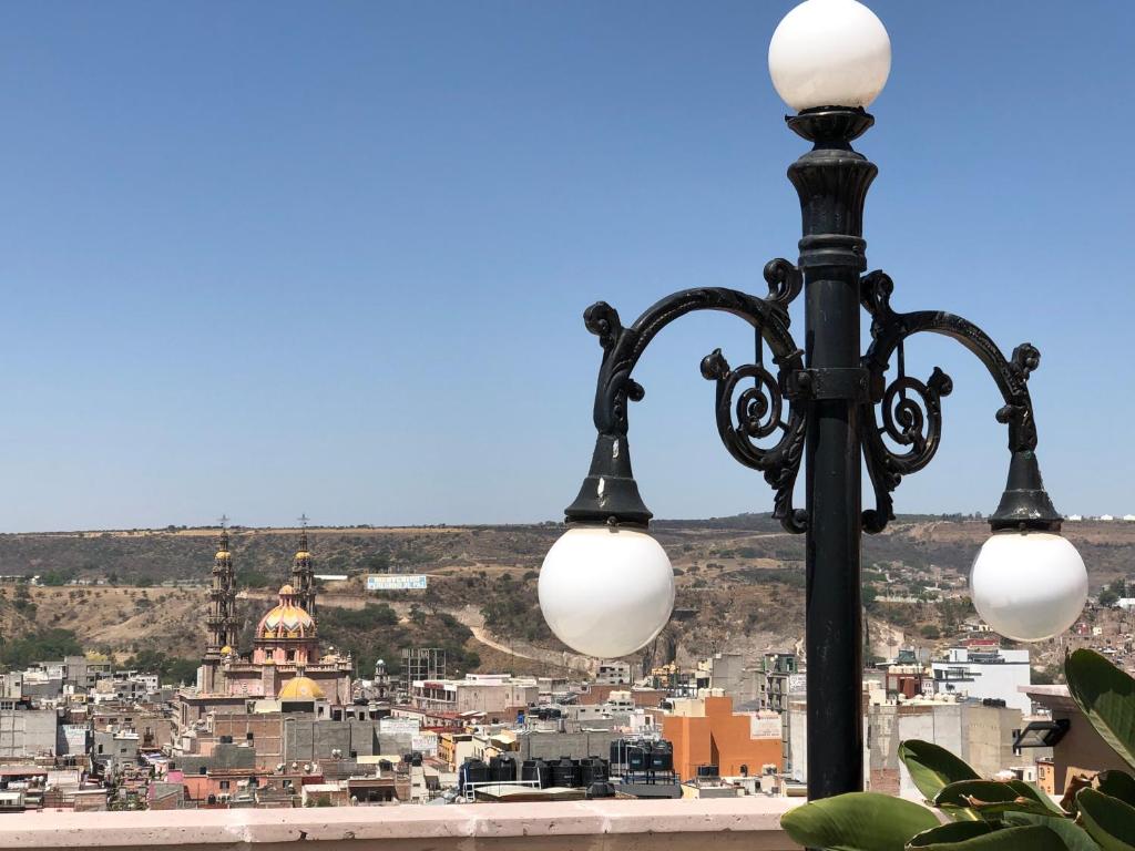 Nespecifikovaný výhled na destinaci San Juan de los Lagos nebo výhled na město při pohledu z hotelu