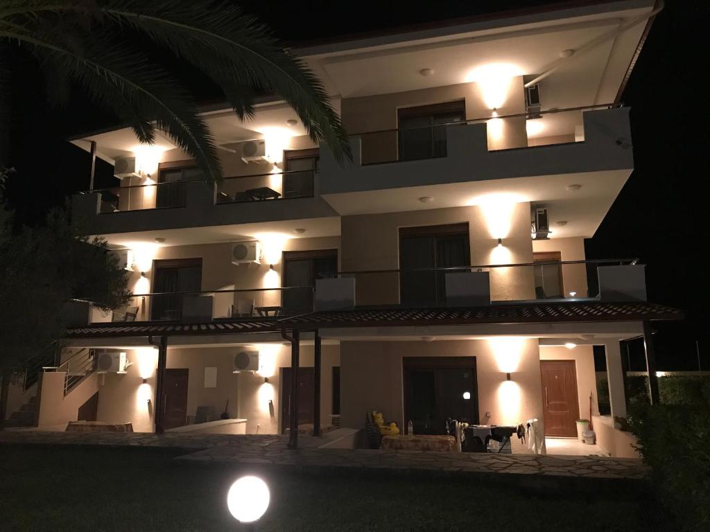 Balkón alebo terasa v ubytovaní Villa Diamantis Apartments