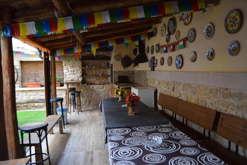 Posezení v ubytování Casa Rural Javier