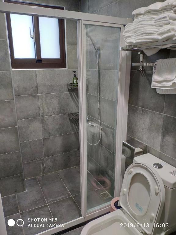 Koupelna v ubytování WT BnB Taichung